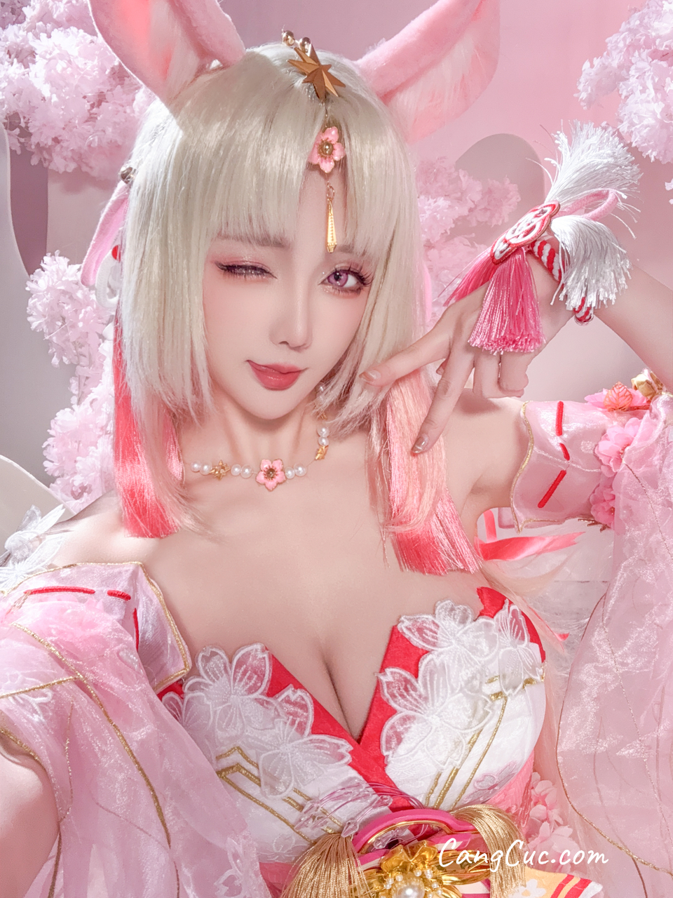 Coser@星之迟迟Hoshilily – 永劫无间 胡桃 樱云天女